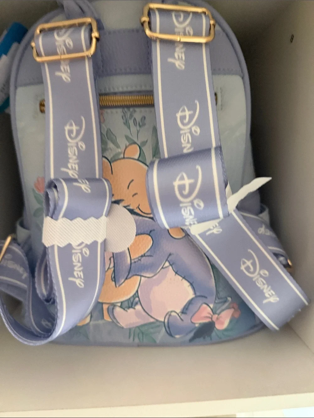 Disney Lavender Eeyore Floral Kids Backpack